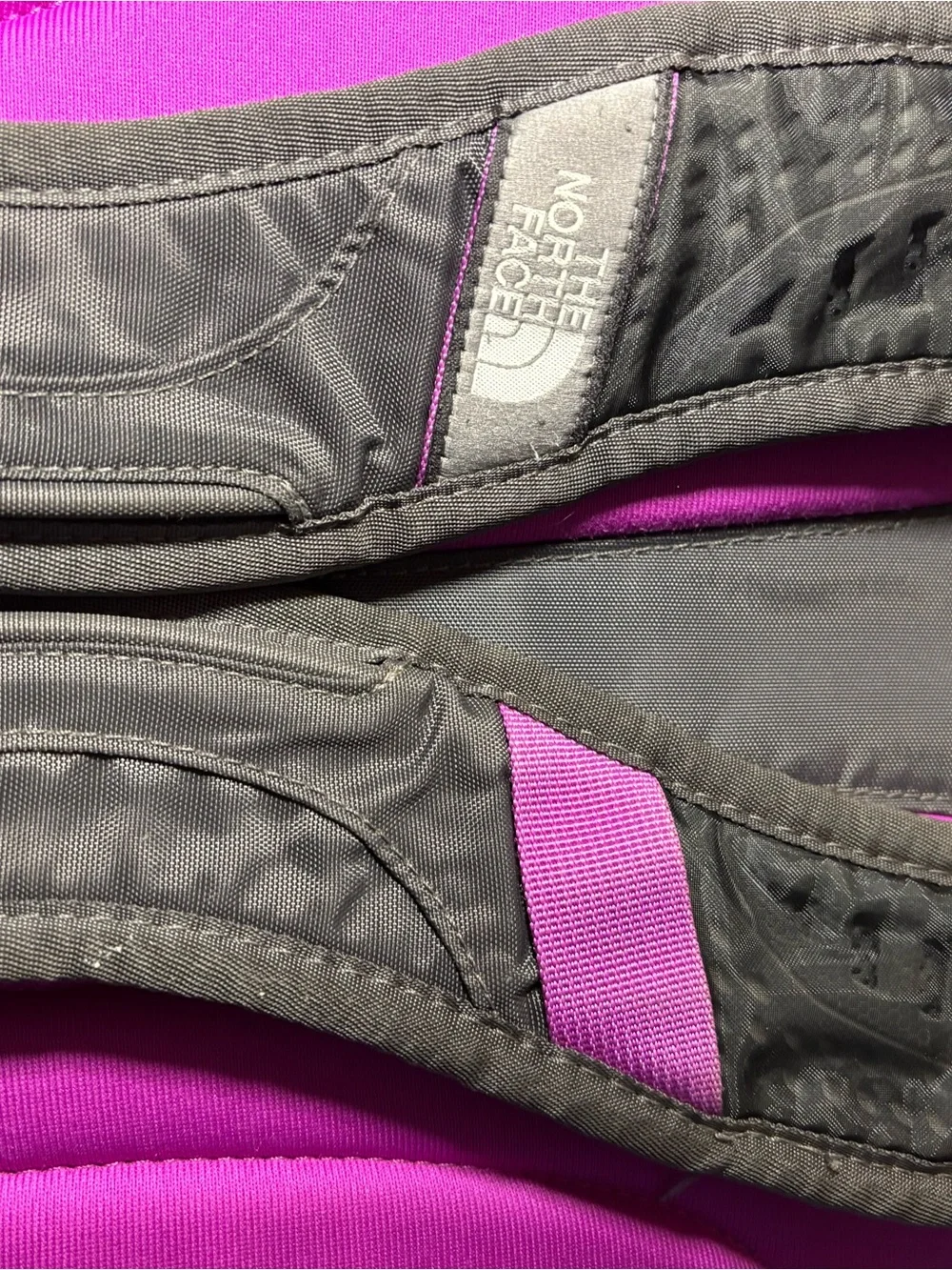 The North Face Borealis Backpack with Purple Accents